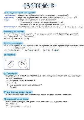 Stochastik Abi Zusammenfassung PDF: Formeln, Beispiele & Aufgaben erklärt