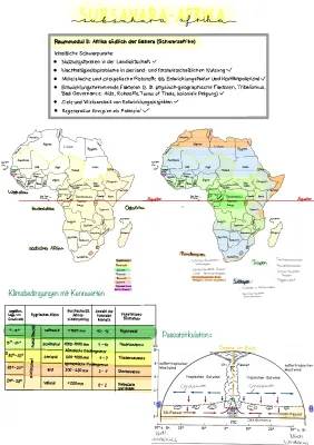 Subsahara-Afrika: Länder, Geschichte und Wirtschaft