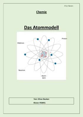 Alle Atommodelle: Von Demokrit bis Bohr - Einfach erklärt für die 8. Klasse