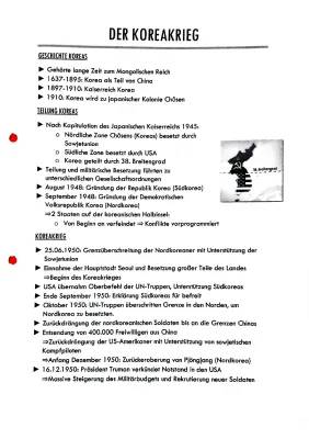 Koreakrieg: Verlauf, Ursachen und Folgen einfach erklärt