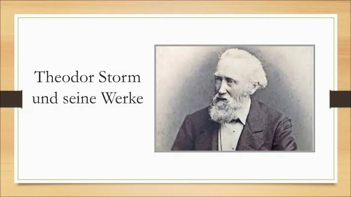 Theodor Storm: Gedichte, Familie und Leben - Bekannteste Werke und mehr