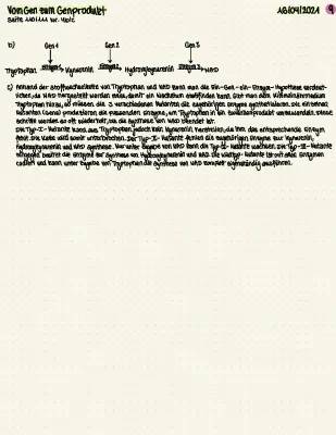 Wie erfolgt die NAD+-Synthese bei Neurospora crassa? | Ein-Gen-ein-Enzym-Hypothese Beispiel und mehr