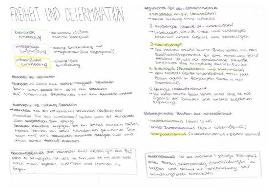 Freiheit und Determination (Ethik) für Kinder: Philosophie und Unterrichtsmaterial