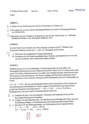 Reaktionsenthalpie, Verbrennungsenthalpie, und Chemische Thermodynamik einfach erklärt