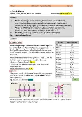 Was sind Alkane, Alkene und Alkine? - Einfach erklärt für Kids!