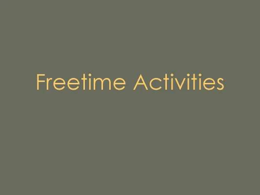 Find a Fun Hobby: Free Time Activities Quiz and Worksheets!