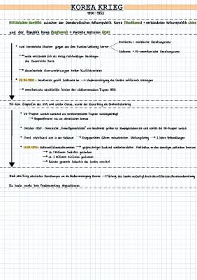 Koreakrieg: Verlauf, Folgen und Ende einfach erklärt