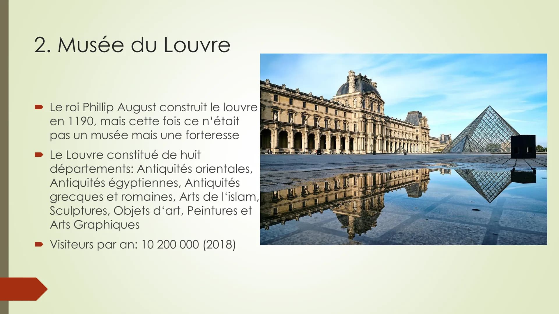 Sites à Paris
ENE 1. La Tour Eiffel
Ouverture: 31 mars 1889, edifiée
pour l'Exposition universelle qui
devait célébrer le centenaire de la
R