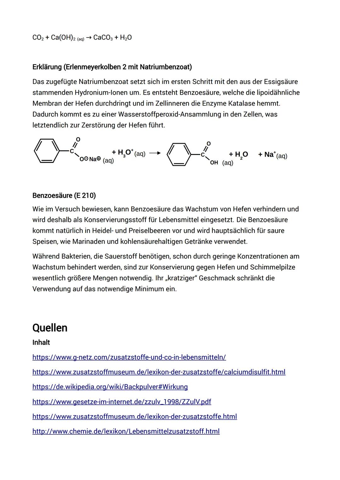 Antimikrobielle Wirkung von
Konservierungsstoffen
2 Erlenmeyerkolben (100 ml), 2 passende durchbohrte Gummistopfen, 2 Gärrährchen,
Magnetrüh