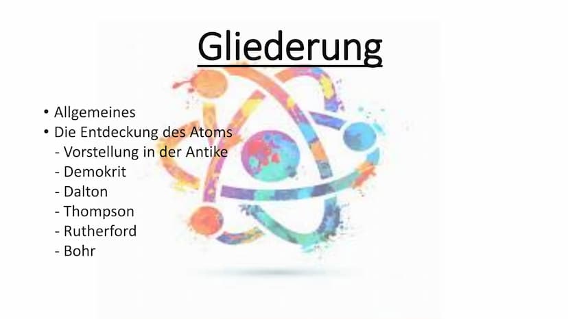 Handout GFS Atombau
Physik Julian Masur 10a
Demokrits Atommodell:
- Atom als Grundstein der Materie
Daltons Atommodell:
- Elemente untereina