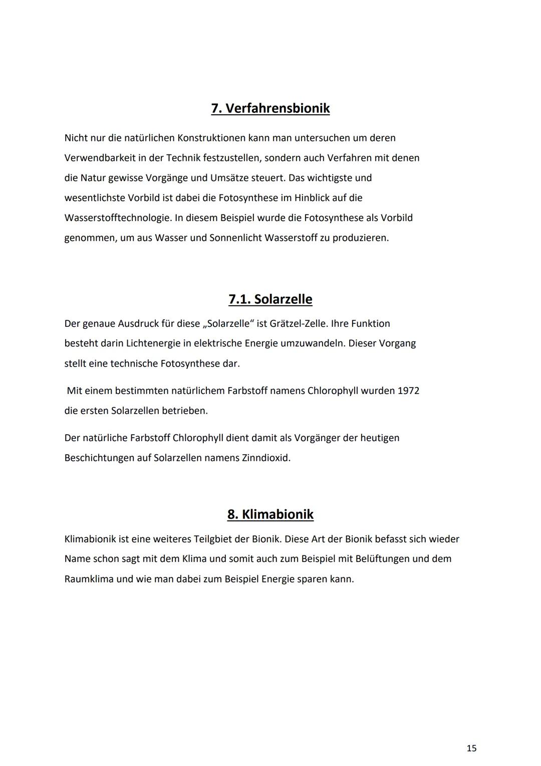 Bionik und
Brückenbau
Von: Dokumentationsmappe
Bionik und
Brückenbau
Datum:
Von:
1 1. Bionik Definition
2. Konstruktionsbionik
2.1 Bionic Ca