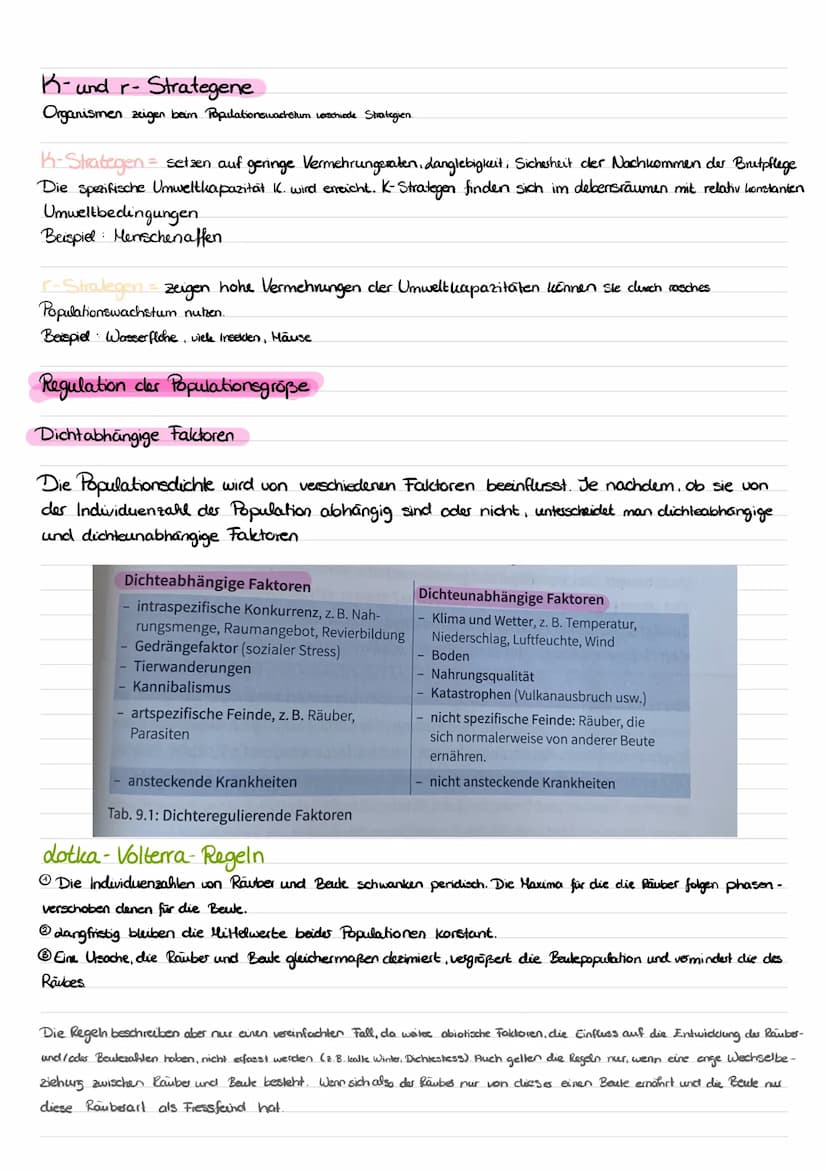 Rauber-Beute - Beziehungen = Räuber ernähren sich von ihrer Beute. Werden beide im
Laborversuch zusammengeführt, so sterben sowohl Räuber
al