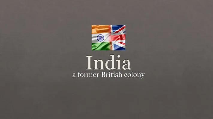 Know India as a former British colony, Indien als britische Kolonie thumbnail