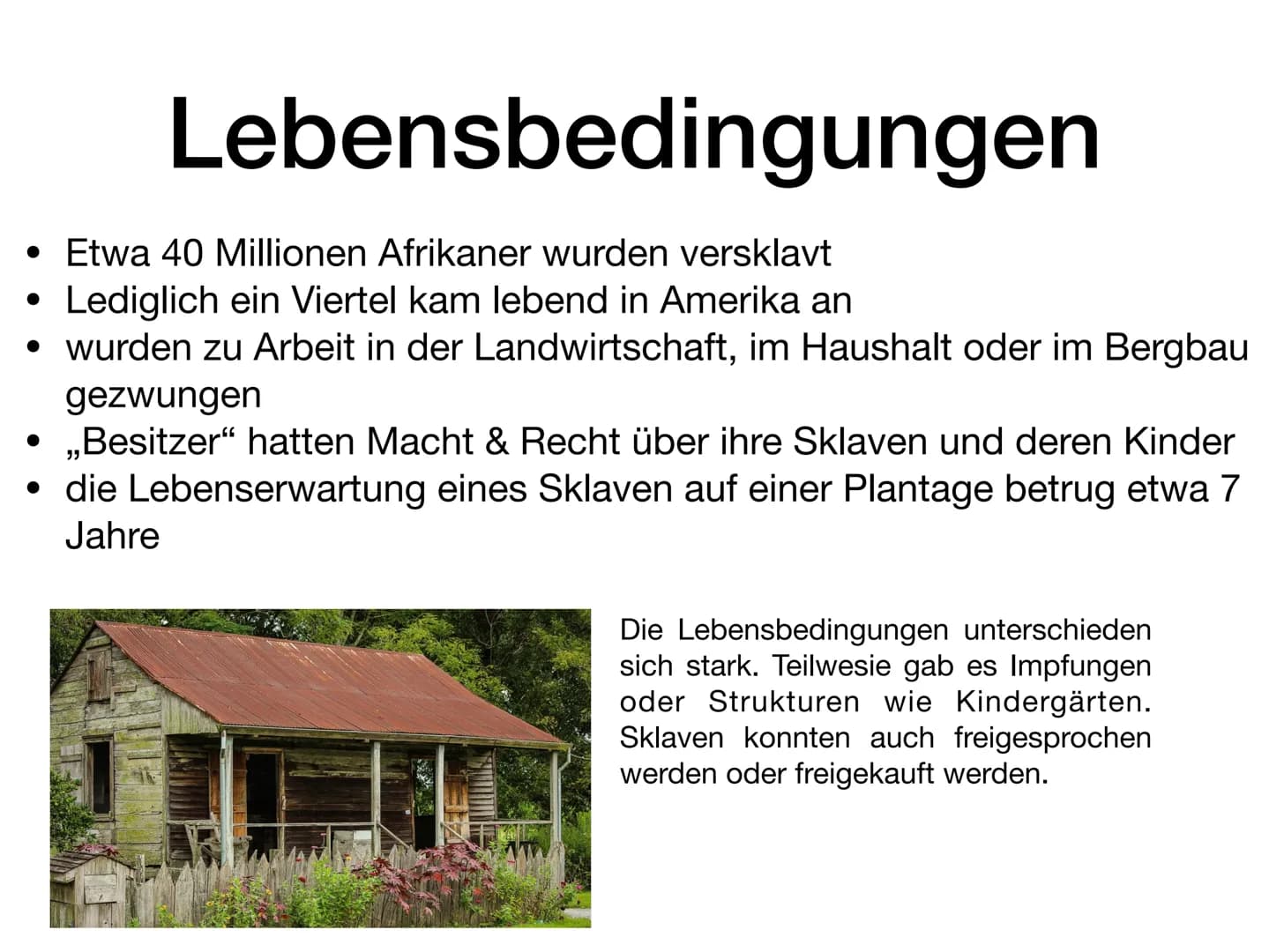 African American
History
Von der Sklaverei bis zur heutigen Zeit Handout
African American History
Zeitleiste mit den wichtigsten Ereignissen