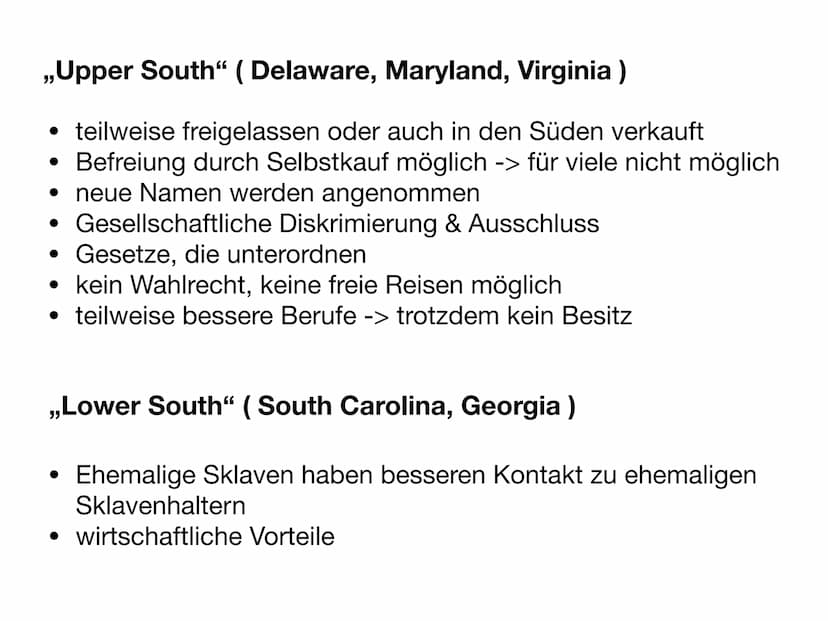 African American
History
Von der Sklaverei bis zur heutigen Zeit Handout
African American History
Zeitleiste mit den wichtigsten Ereignissen