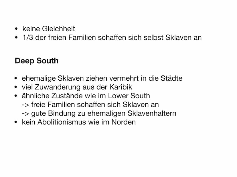 African American
History
Von der Sklaverei bis zur heutigen Zeit Handout
African American History
Zeitleiste mit den wichtigsten Ereignissen