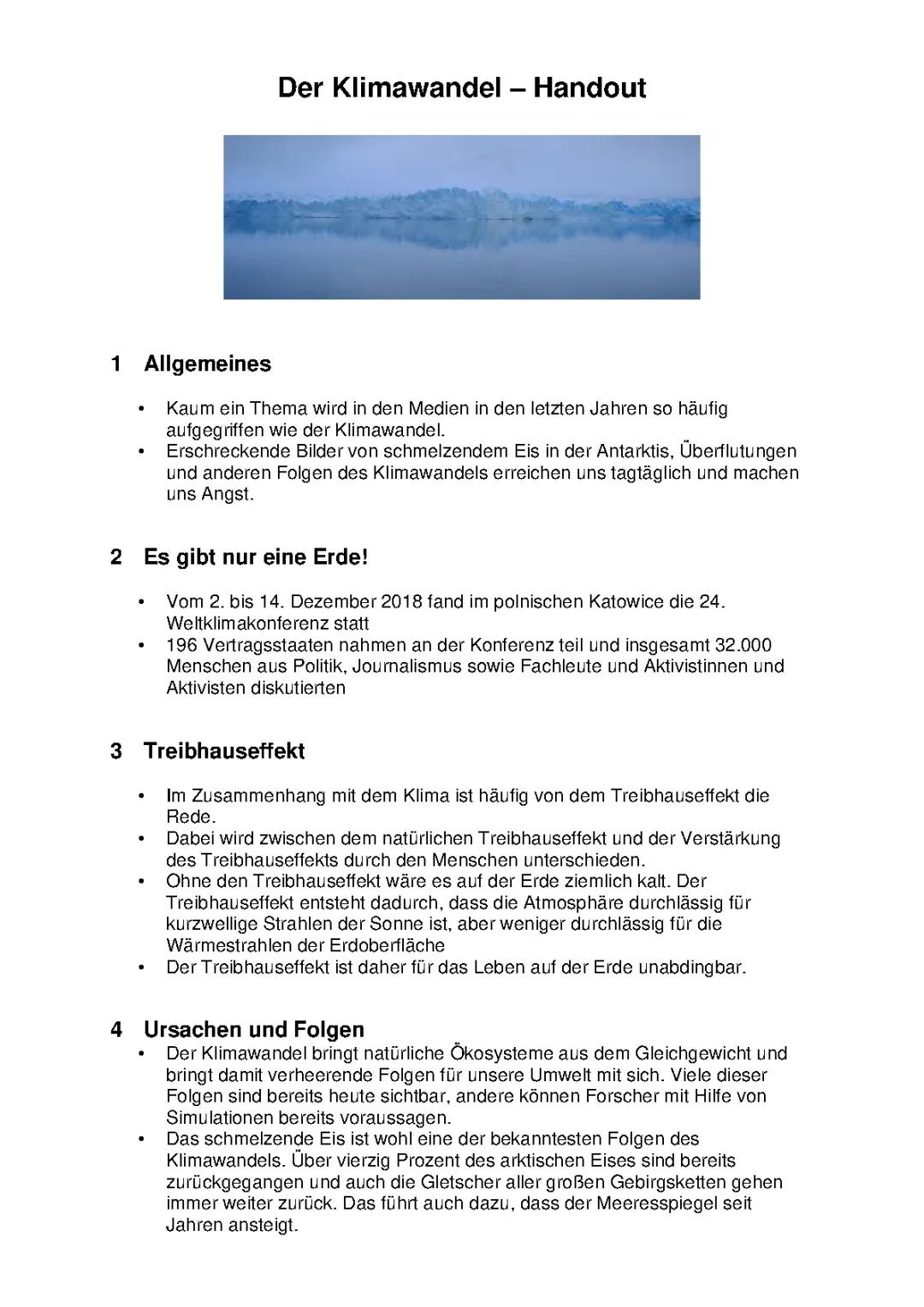 Ursachen und Folgen des Klimawandels: Eine einfache Erklärung für Kinder