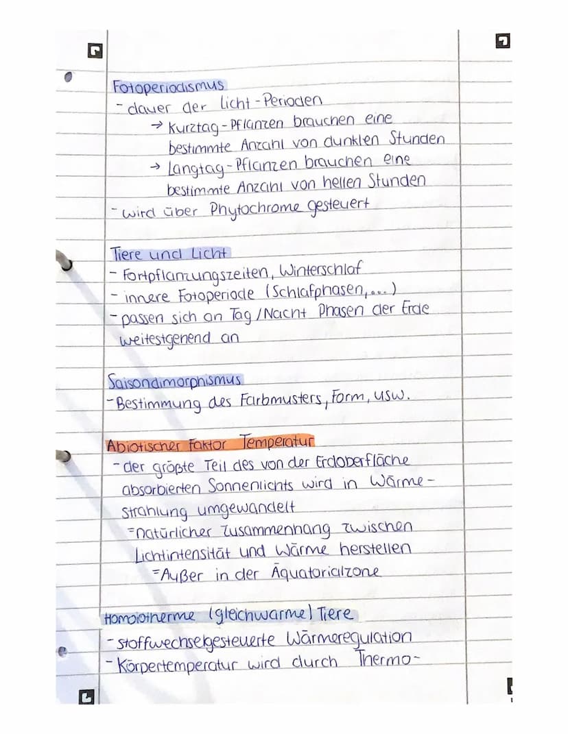JI
Okologie
Abiotische und biotische Faktoren.
→ unbelebt
→physikalische u.
chemische
Faktoren
- Temperatur, Wasser,
Licht,...
→belebt
=>bio