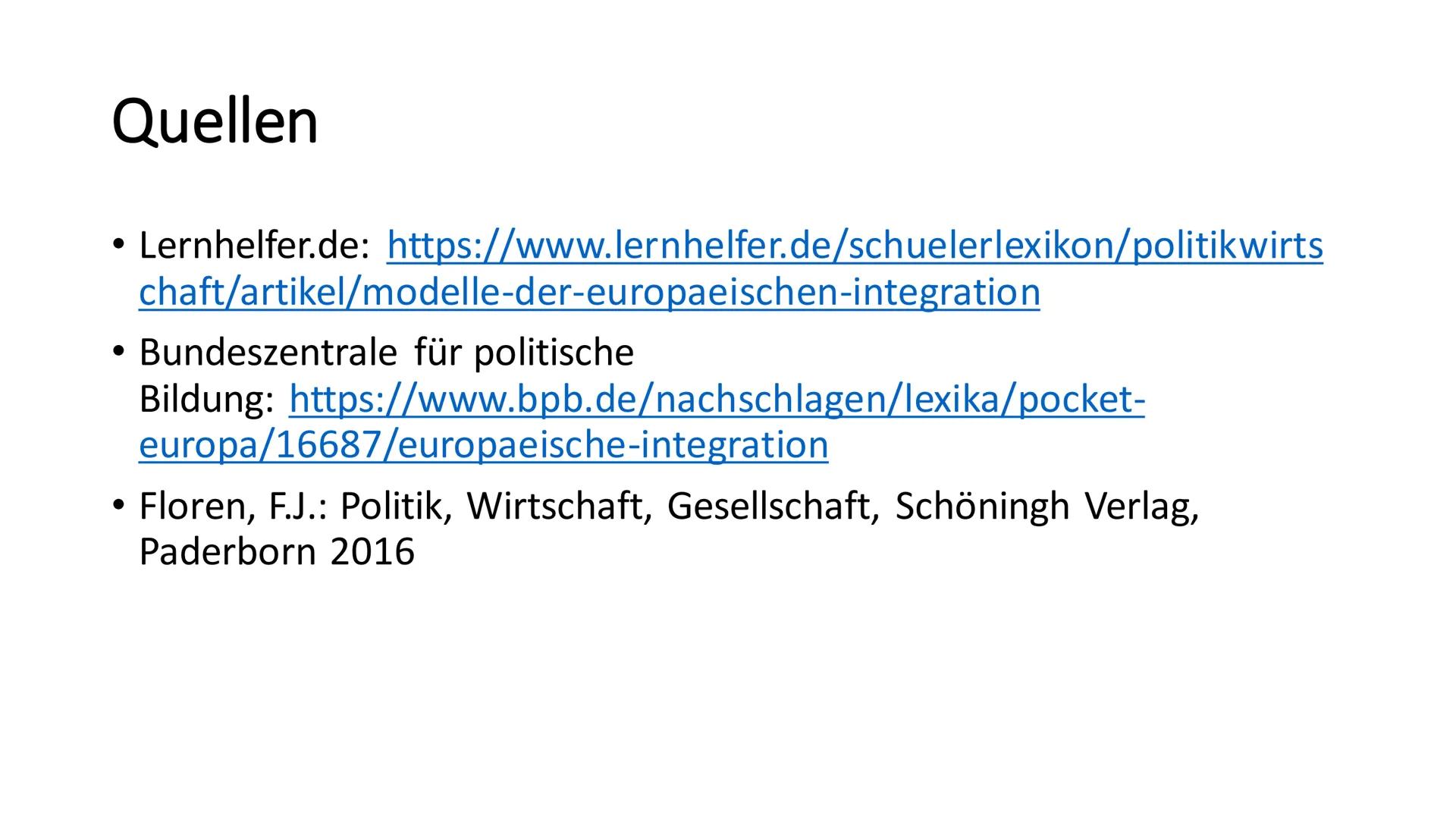 Integrationsmodelle der Europäischen Union
Die Präsentation ,,Integrationsmodelle der Europäischen Union" soll die grundlegende
Problematik 