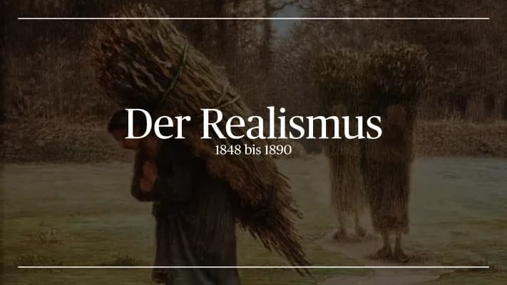 Know Die Literaturepoche des Realismus thumbnail