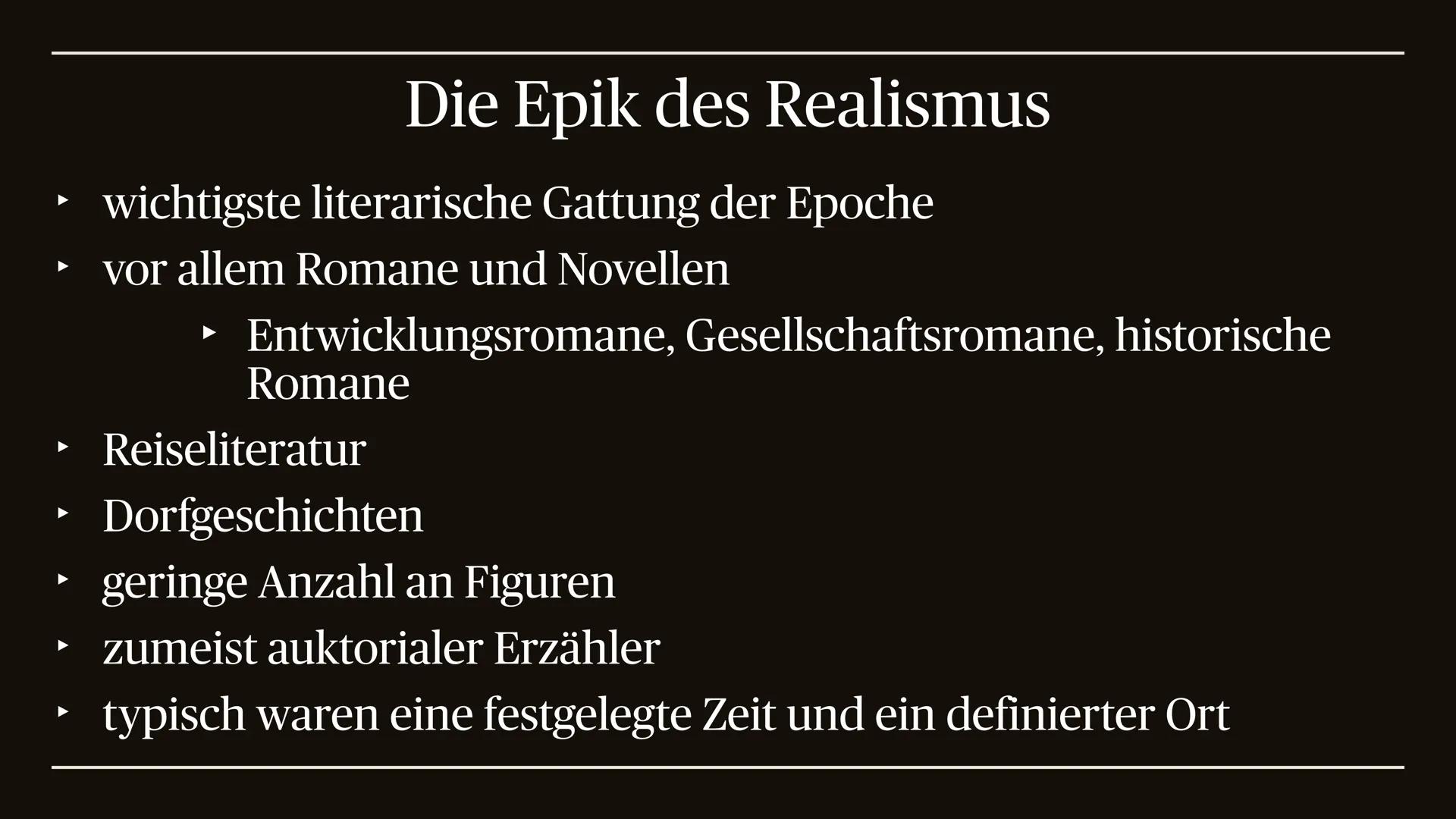 645
Der Realismus
1848 bis 1890 ,,Er ist die Widerspiegelung alles wirklichen Lebens, aller
wahren Kräfte und Interessen im Elemente der Kun