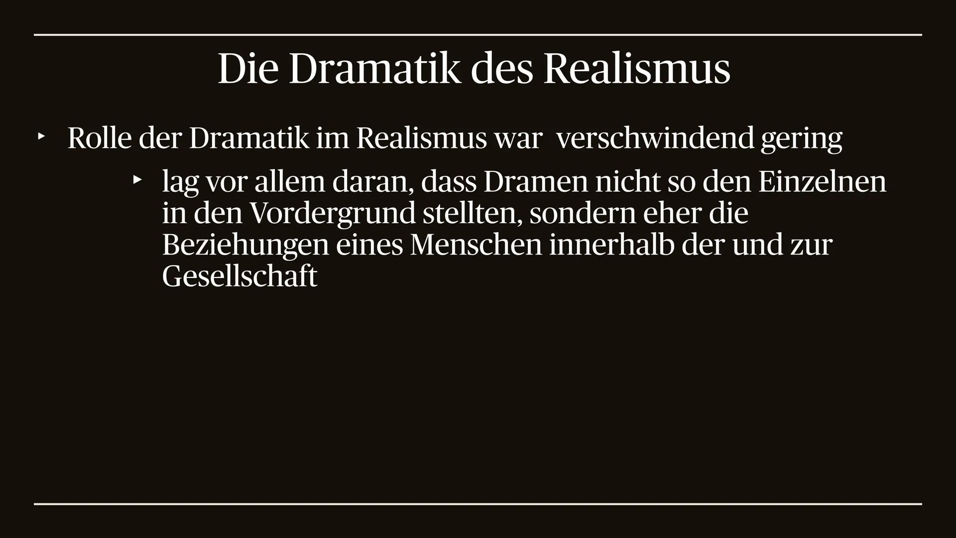 645
Der Realismus
1848 bis 1890 ,,Er ist die Widerspiegelung alles wirklichen Lebens, aller
wahren Kräfte und Interessen im Elemente der Kun