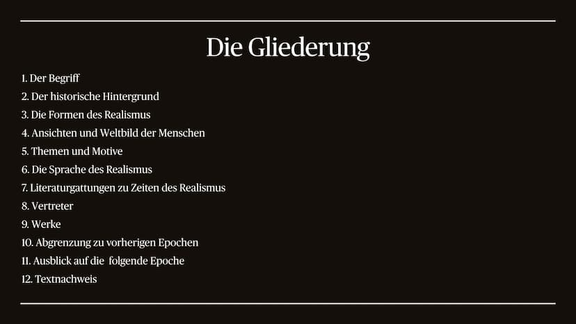 645
Der Realismus
1848 bis 1890 ,,Er ist die Widerspiegelung alles wirklichen Lebens, aller
wahren Kräfte und Interessen im Elemente der Kun