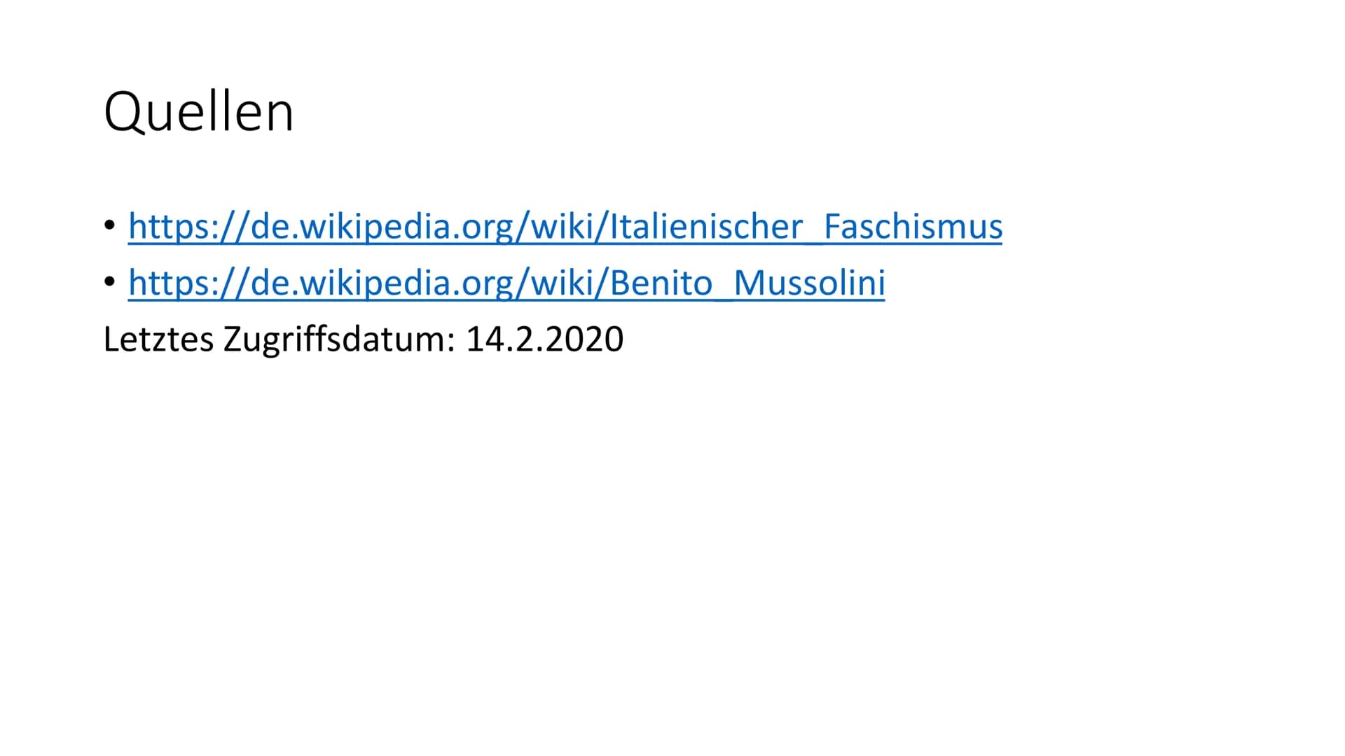 Faschismus in Italien
Florian Britsch Florian Britsch
Deutsch Basiskurs
Faschismus in Italien
Definition
Führerprinzip, Verbreitung von rech