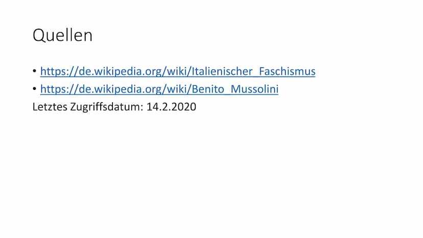 Faschismus in Italien
Florian Britsch Florian Britsch
Deutsch Basiskurs
Faschismus in Italien
Definition
Führerprinzip, Verbreitung von rech