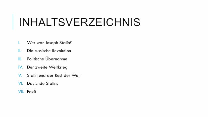 STALIN Stalin
1) Wer war Joseph Stalin?
Joseph Stalin wurde am 18. Dezember 1879 in einem russischen
Bauerndorf namens Gori geboren. Er war 