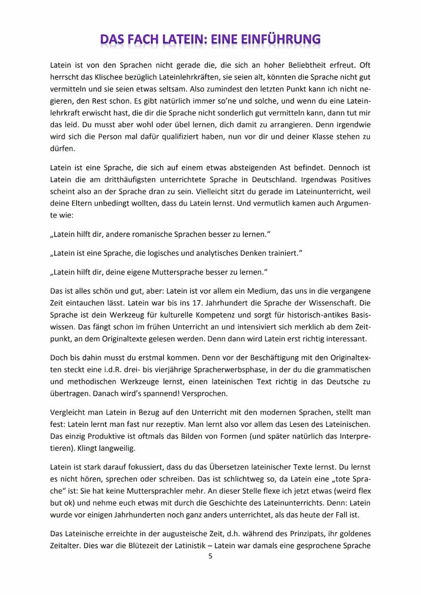 Arber gleichze
lateinischen
Weise
Latein Literatur
historische
Richtig durchstarten
Spra
Arbeitsbuch
ranischen Mensch
Vorstellunge
in Latein