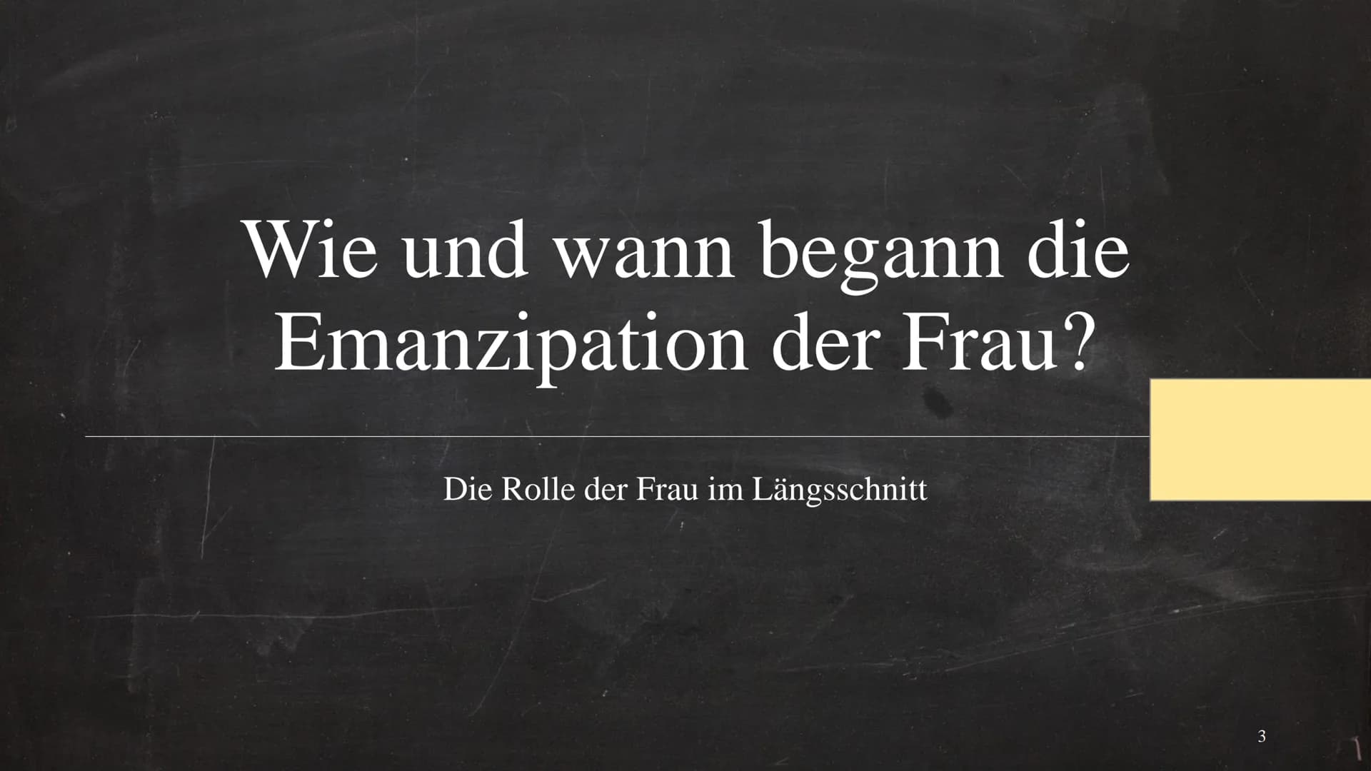 GFS-Geschichte
Antike
Kleopatra
- Mann
Wie und Wann begann die Emanzipation der Frau?
Die Rolle der Frau im Längsschnitt
Mittelalter
Jeanne 