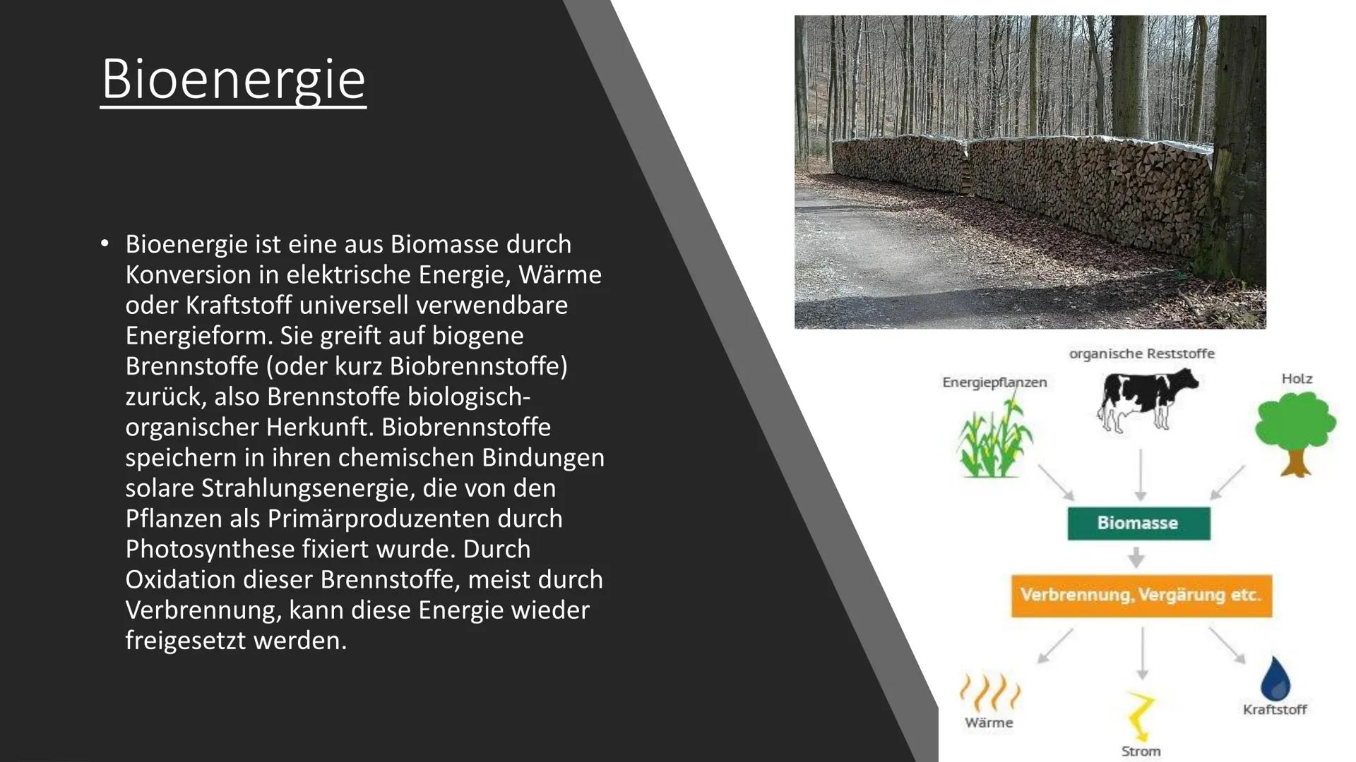 # Erneuerbare
# Energien

Von Nico und Mike # Gliederung

• Was sind Erneuerbare Energien?
• Welche arten gibt es?
-Bioenergie
-Erdwärme
-Wa