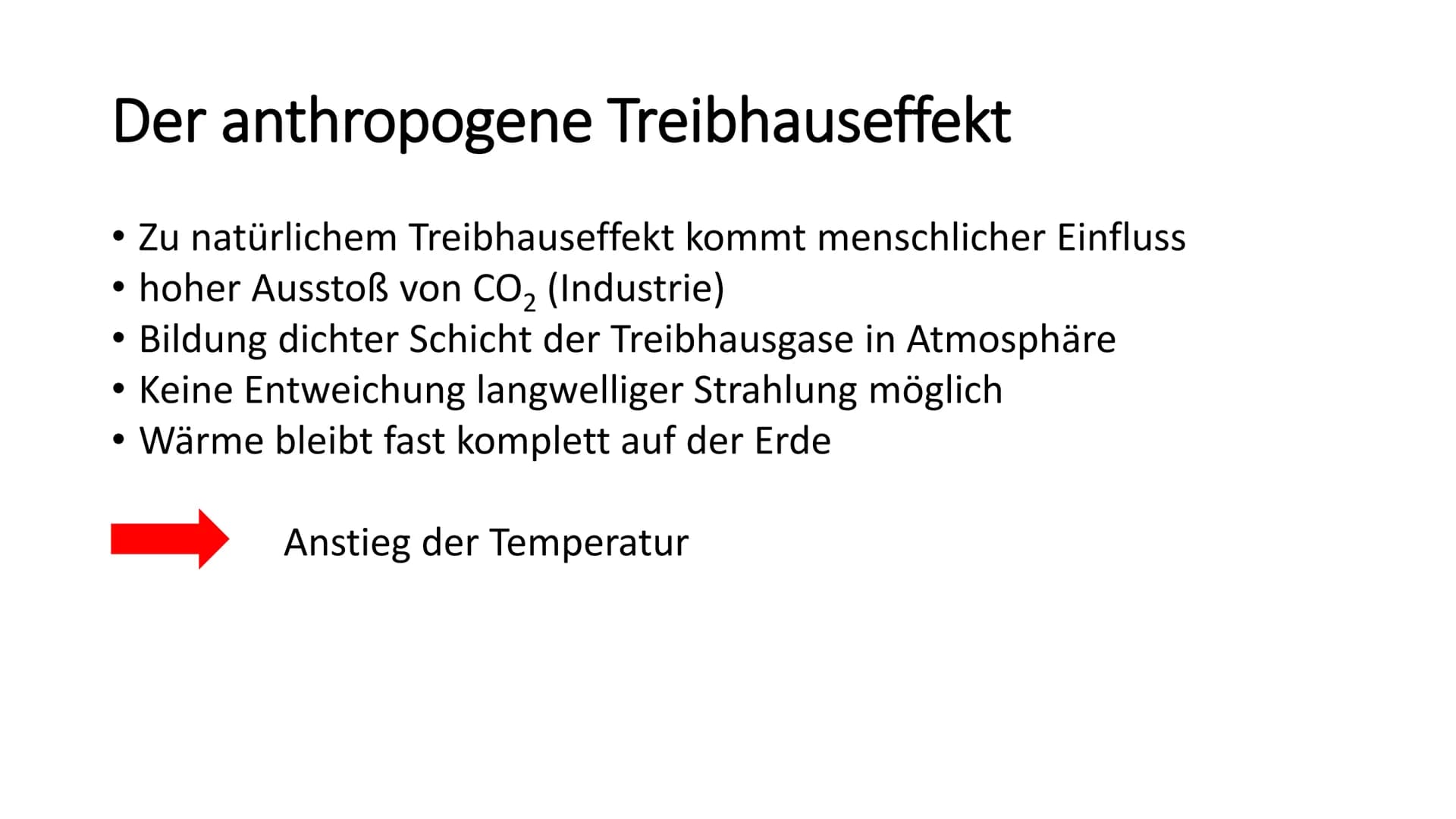 
<h2 id="natrlicherundanthropogenertreibhauseffekt">Natürlicher und anthropogener Treibhauseffekt</h2>
<p>Der Treibhauseffekt entsteht, wenn