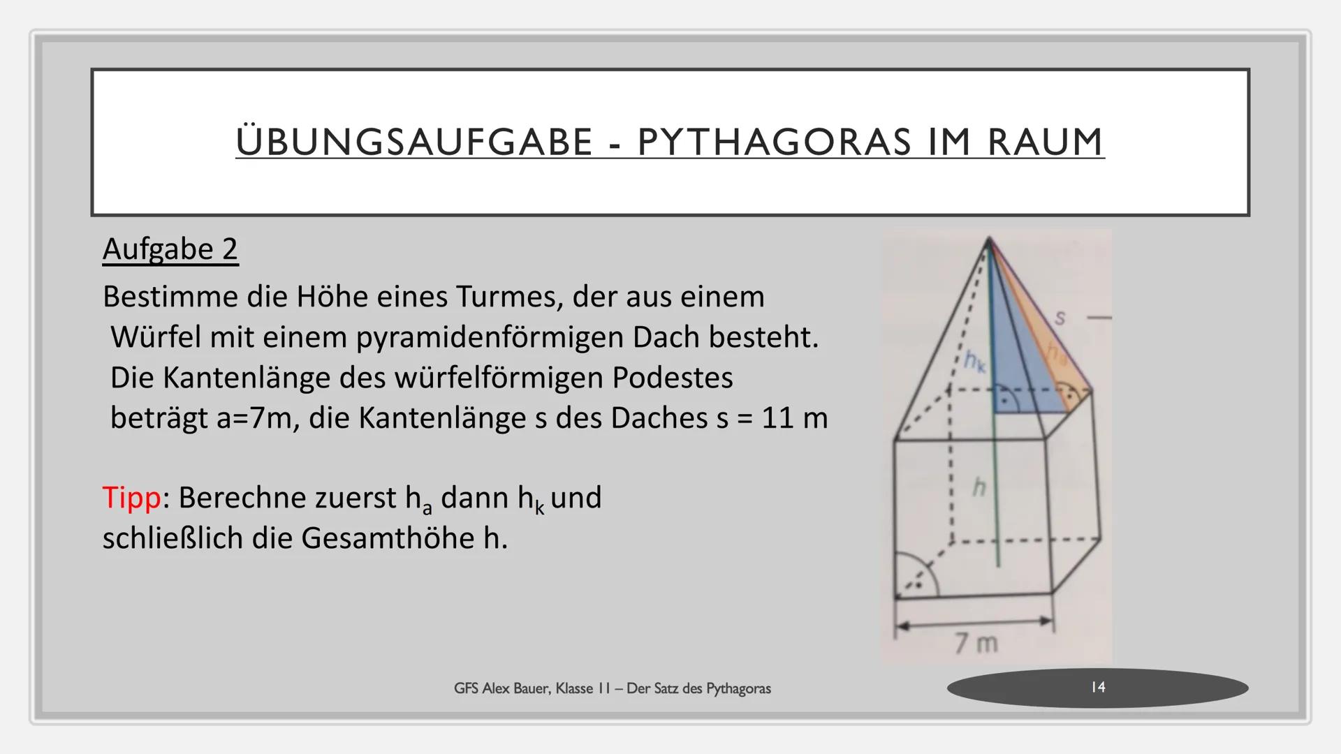 
<h2 id="dasrechtwinkligedreieck">Das rechtwinklige Dreieck</h2>
<p>Ein rechtwinkliges Dreieck hat einen Winkel von 90° und die Seiten, die 