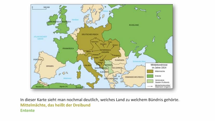 
<p>Der Ausbruch des 1. Weltkriegs hatte verschiedene Ursachen, die im Folgenden etwas genauer beleuchtet werden sollen. </p>
<h2 id="bndnis
