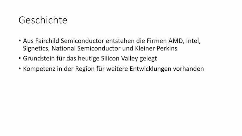 ebay T
Alphabet
hp
TESLA Silicon Valley
Woher kommt der Name?
Der Name ist durch die über 1000 Firmen in dem Tal entstanden,
die in dem Bere