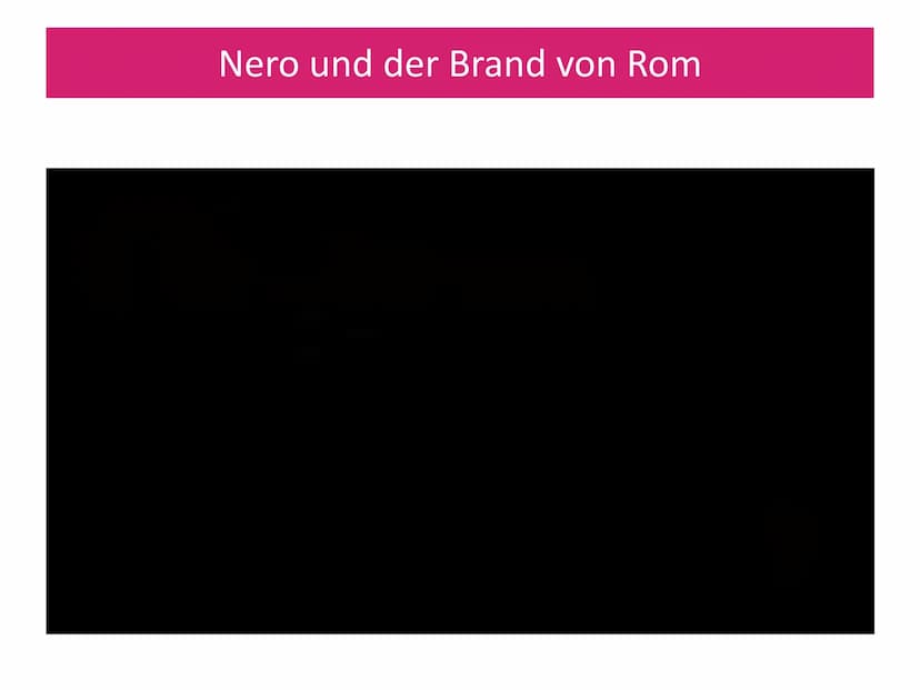 Nero:
Kaiser, Künstler und Tyrann?
Plakat zur Nero-Ausstellung 2016 in Trier
Lehrer:
Abgabe der schriftlichen Arbeit:
1 Nero und der Brand v
