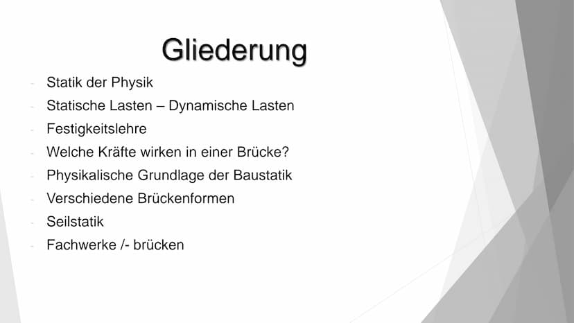 IV
VIGILI DEL FUOCO
Bildquelle: www.fr.de Statik einer Brücke
Leitfrage: Welche Kräfte
wirken in einer Brücke und wie
kann man sie berechnen
