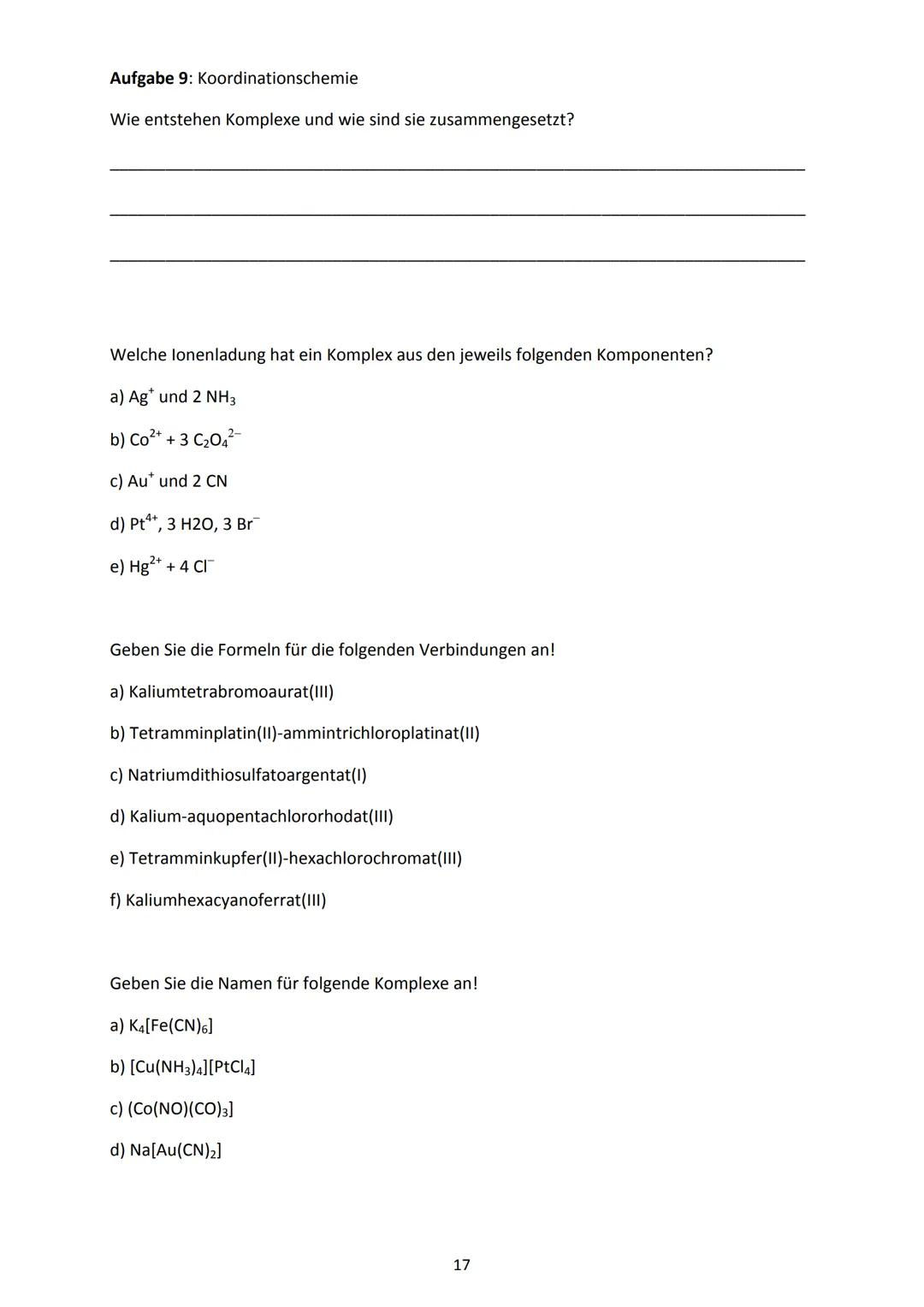 Aufgabe 1: Das Periodensystem der Elemente
Fülle die nachstehende Abbildung aus:
Diese Angaben findest du bei jedem
Element:
1←
H
Wiederholu