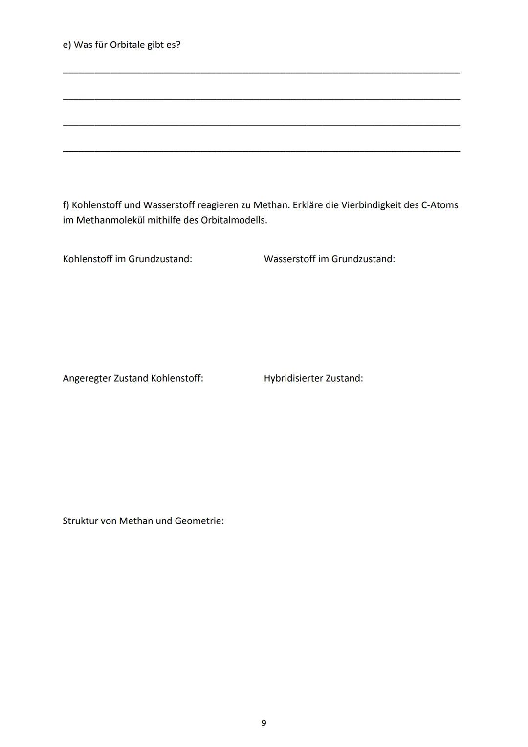 Aufgabe 1: Das Periodensystem der Elemente
Fülle die nachstehende Abbildung aus:
Diese Angaben findest du bei jedem
Element:
1←
H
Wiederholu