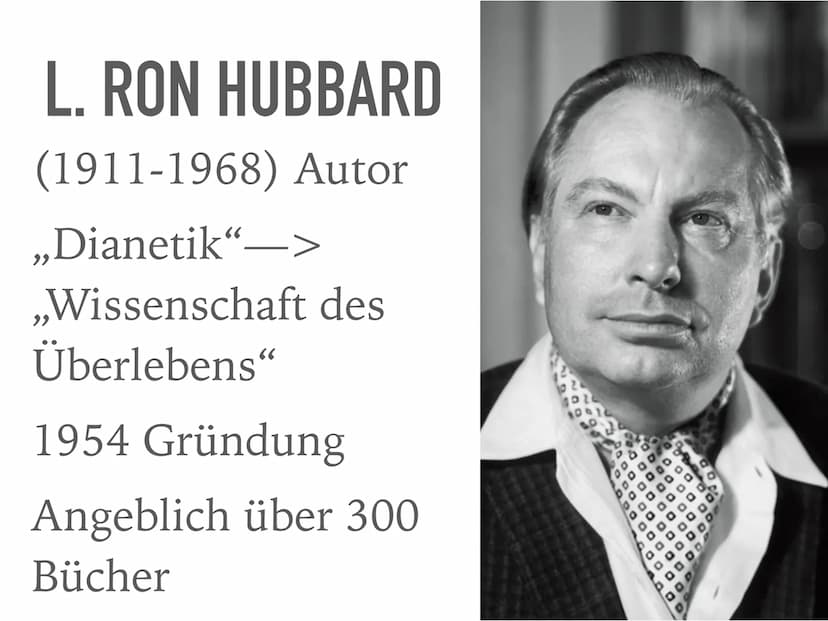 SCIENTOLOGY
Ein Vortrag von Alisa, Sarah, Tobias, Richard
und Nelly 66
Wir wollen die Regierung nicht. Wir
ergreifen nicht Partei für
Revolu
