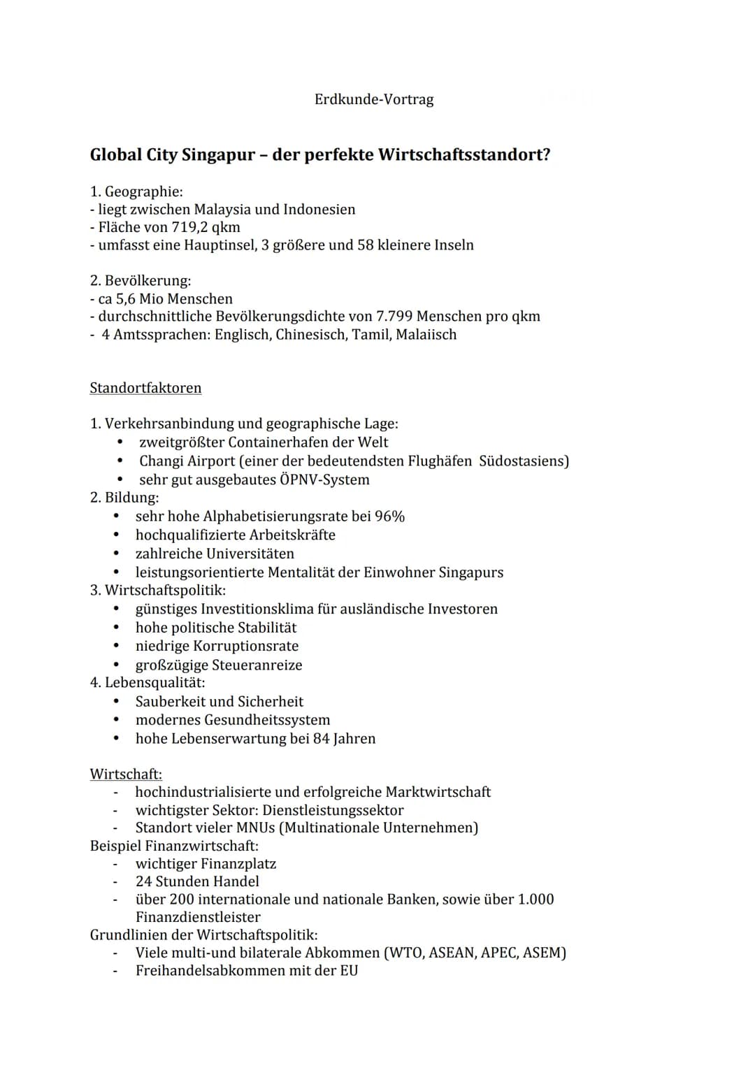 
<h2 id="geographie">Geographie</h2>
<p>Singapur liegt zwischen Malaysia und Indonesien und umfasst eine Fläche von 719,2 Quadratkilometern,