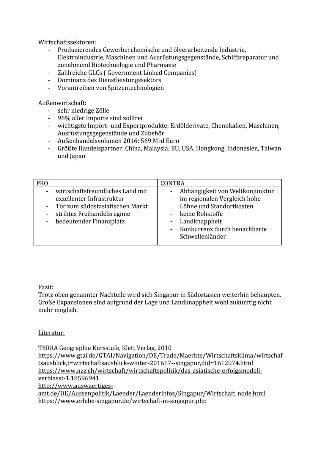 
<h2 id="geographie">Geographie</h2>
<p>Singapur liegt zwischen Malaysia und Indonesien und umfasst eine Fläche von 719,2 Quadratkilometern,