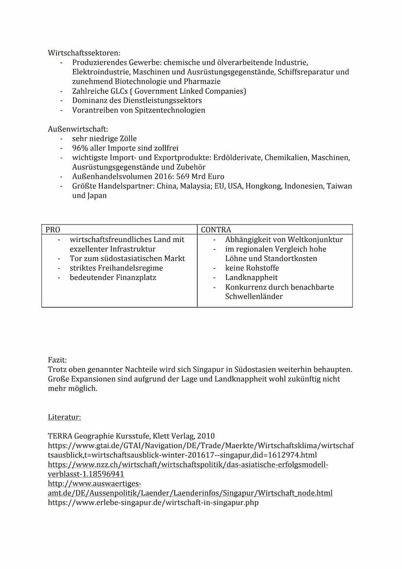 
<h2 id="geographie">Geographie</h2>
<p>Singapur liegt zwischen Malaysia und Indonesien und umfasst eine Fläche von 719,2 Quadratkilometern,