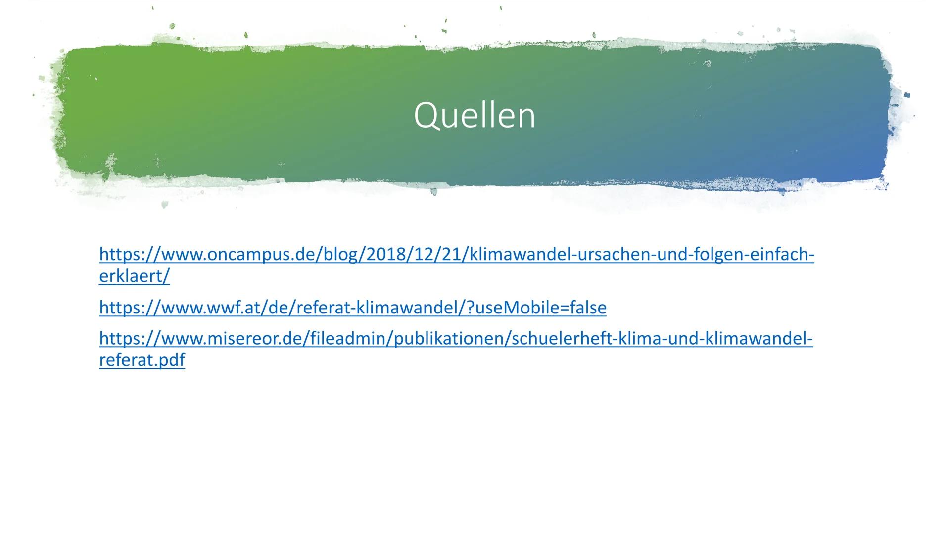 Klimawandel 1 Allgemeines
Kaum ein Thema wird in den Medien in den letzten Jahren so häufig
aufgegriffen wie der Klimawandel.
Erschreckende 