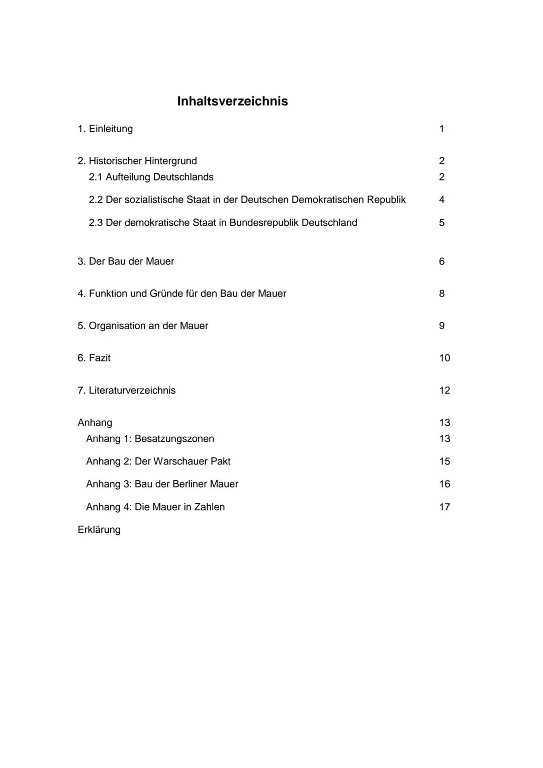 DIE BERLINER MAUER
BAU, FUNKTION,
ORGANISATION Fach: Geschichte
Betreuende Lehrkraft:
Verfasser: Cem
Jahrgangsstufe: 10
Schuljahr: 2019/2020