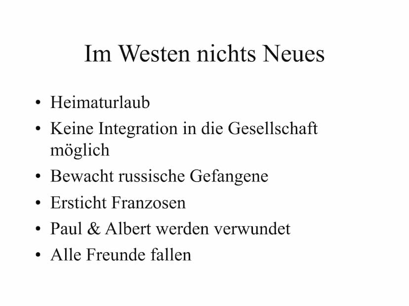 Erich Maria Remarque
,,Im Westen nichts Neues" ●
Einleitung
Remarque
Inhaltsangabe
Charakterisierung
• Besonderheiten des Textes
●
• Botscha