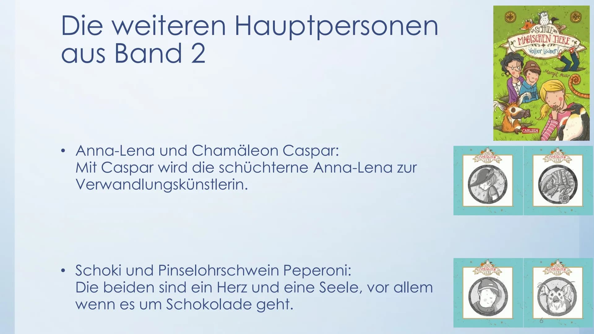 
<h2 id="dieschuledermagischentierevollerlcher">Die Schule der magischen Tiere - Voller Löcher</h2>
<p>Das Buch "Voller Löcher" stammt aus d