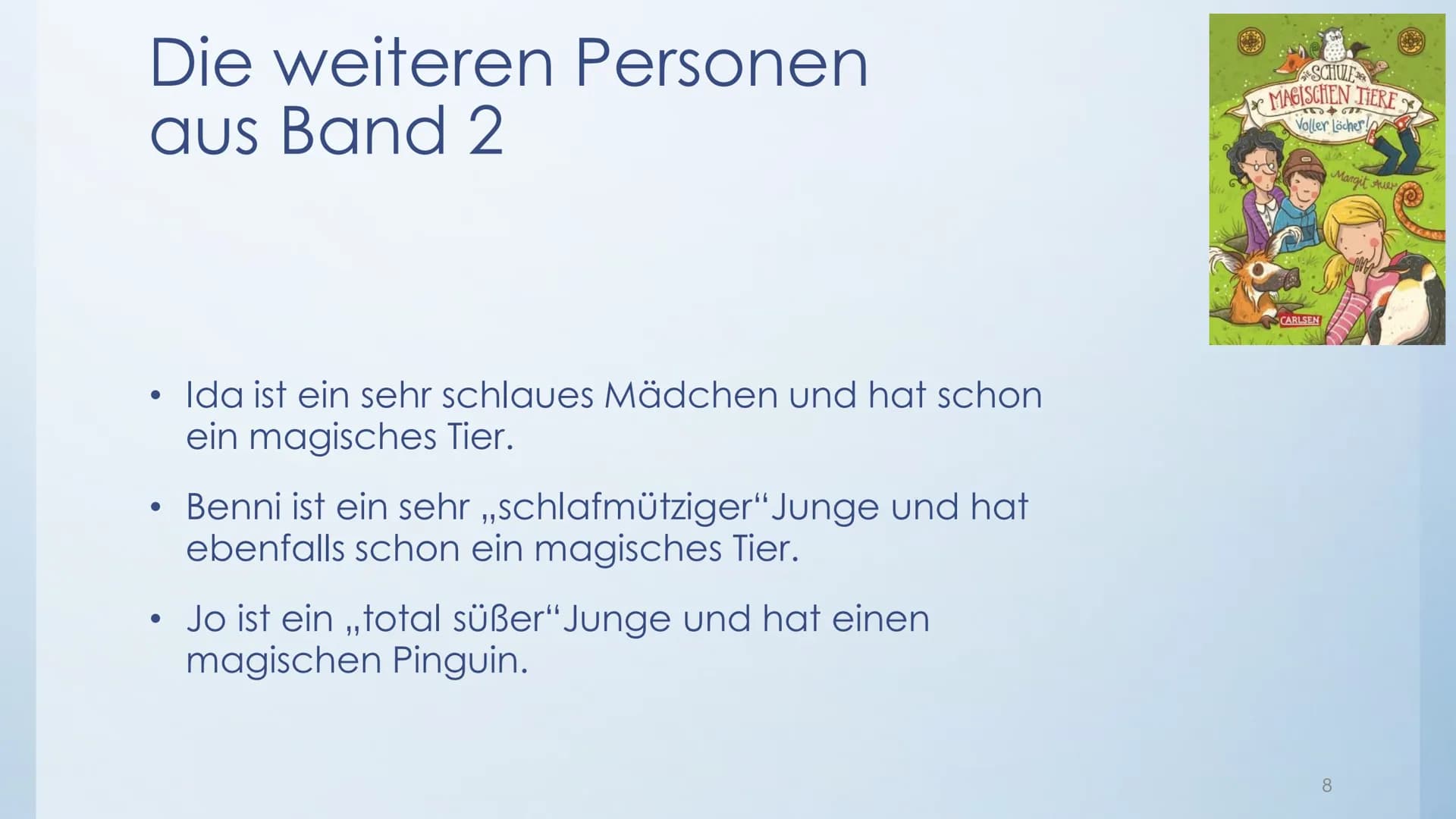 
<h2 id="dieschuledermagischentierevollerlcher">Die Schule der magischen Tiere - Voller Löcher</h2>
<p>Das Buch "Voller Löcher" stammt aus d